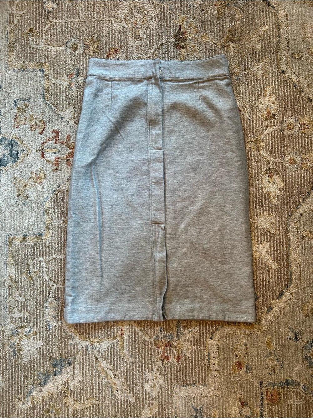 Free People Heather Gray Pencil Skirt
